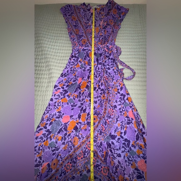 SEA LUSTRE HAVANA MAXI WRAP DRESS size small. VVGUC - Picture 9 of 11